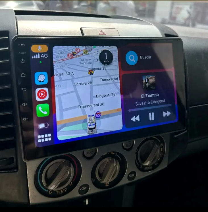 Radio Android Carplay 2+32 Mazda Bt50 2008-2014