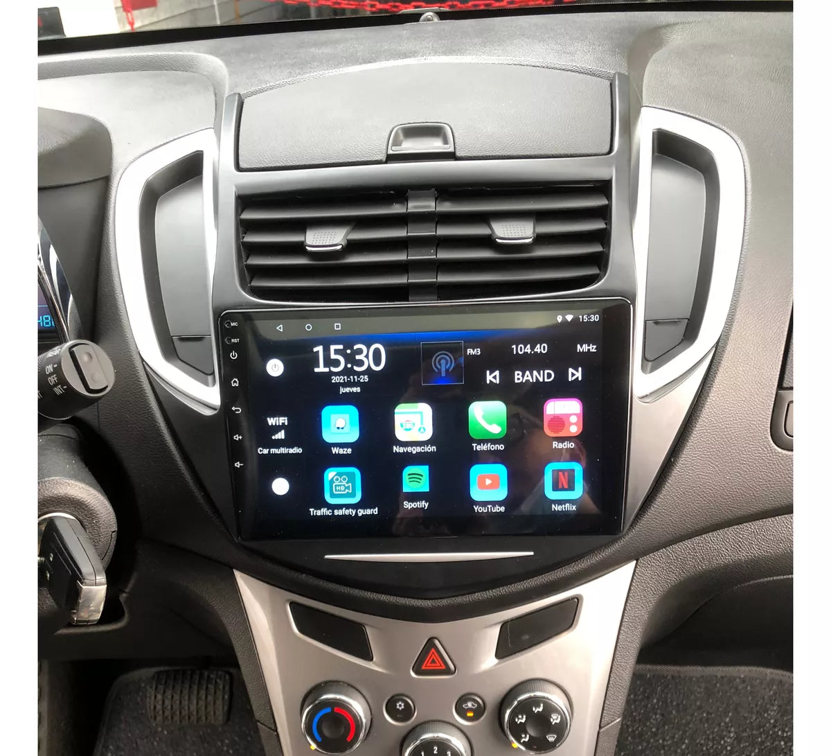 Radio Android Carplay Chevrolet Tracker 2013 a 2017